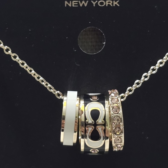 Coach Signature Enamel Necklace - Picture 2 of 4